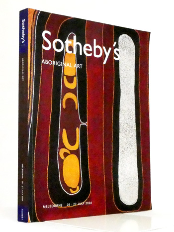 Sotheby's Aboriginal Art Melbourne July 2004