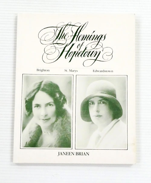 The Flemings of Hopetoun. Brighton St. Marys Edwardstown [Signed]