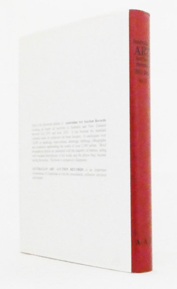 Australian Art Auction Records 2001-2003 (Volume 13)