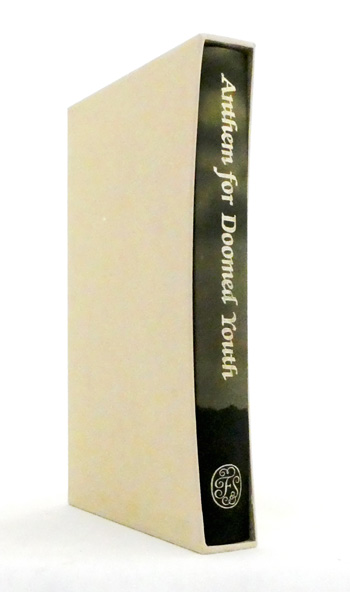 Anthem for Doomed Youth. Poets of the Great War