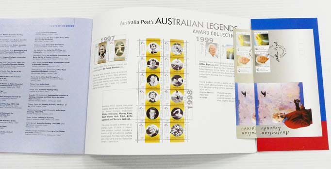 Australians on Arthur Boyd (Includes First Day Cover Stamps)