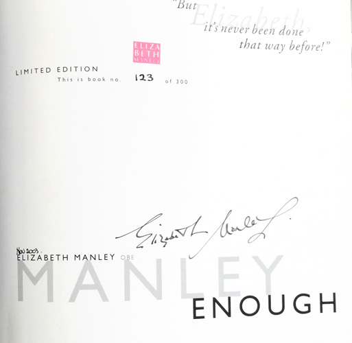 Manley Enough [Signed Limited Edition]