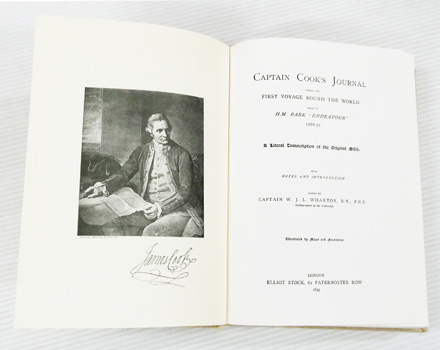 Captain Cook's Journal during his First Voyage round the World made in H.M. Bark 