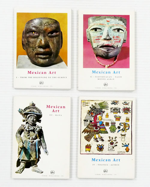 Mexican Art. 4 Volumes: I. From the Beginnings to the Olmecs; II. Teotihuacan-El Tajin Monte Alban; III. Maya; IV.Toltecs-Aztecs (The Little Library of Art)