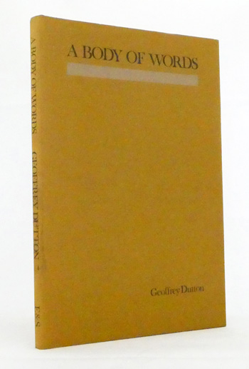 A Body of Words