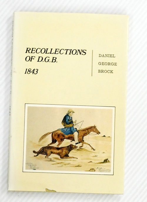 Recollections of D.G.B. 1843