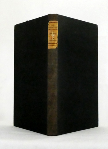 The Unwritten Philosophy and Other Essays