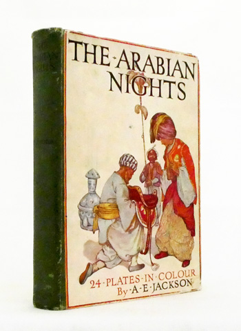 The Arabian Nights With 24 Colour Plates by A. E. Jackson