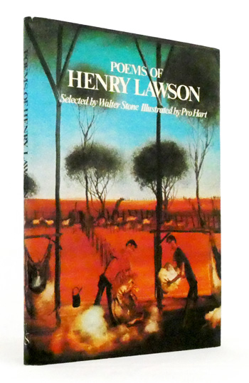 Poems of Henry Lawson. Selected by Walter Stone. Illustrated by Pro Hart.
