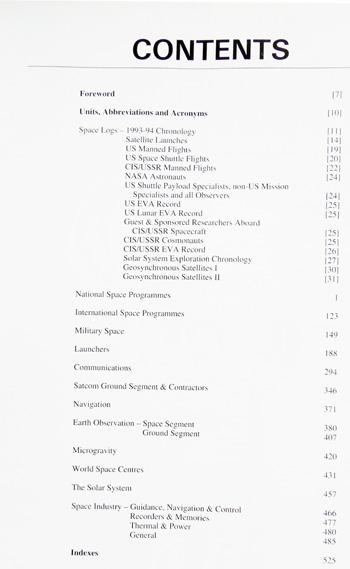 Jane's Space Directory 1994-95