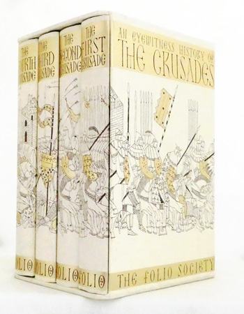 An Eyewitness History of the Crusades 4 Volumes in Slipcase (The First Crusade 1096-1099, The Second Crusade and The Rise and Fall of Frankish Syria 1099 -1187, The Third Crusade 1188 -1192, The Fourth Crusade and the End of Outremer 1192 -1291)