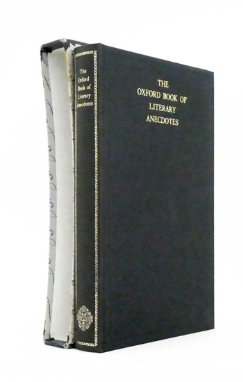 The Oxford Book of Literary Anecdotes