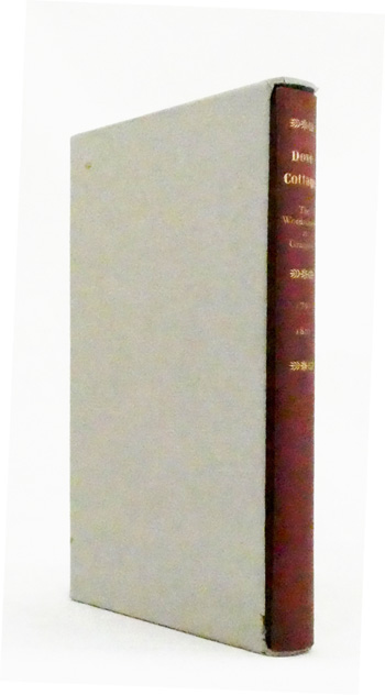 Dove Cottage. The Wordsworths at Grasmere 1799-1803 being The Grasmere Journal by Dorothy Wordsworth, together with selections from the correspondence of Dorothy and William Wordsworth.