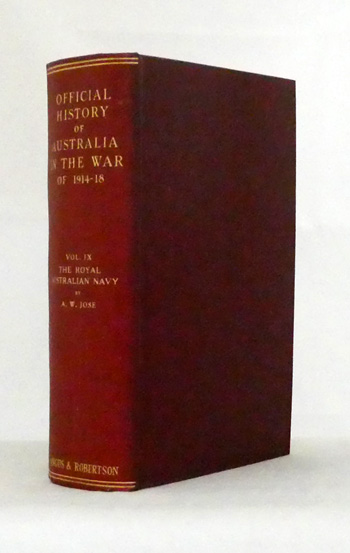 Image for Official History of Australia in the War of 1914-18 Volume IX The Royal Australian Navy 1914-1918 Official History of Australia in the War of 1914-18 Volume IX The Royal Australian Navy 1914-1918