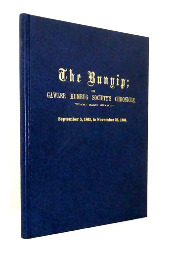 The Bunyip; or Gawler Humbug Society's Chronicle 