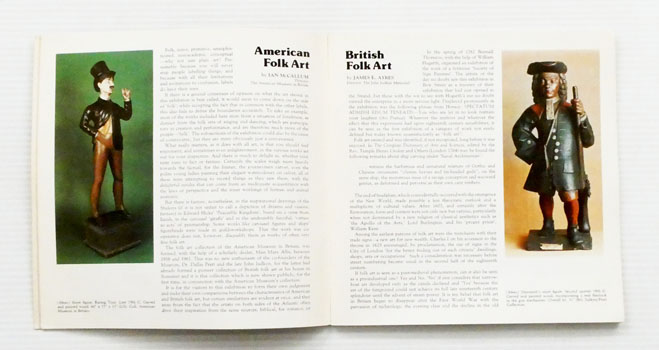 Image for American and British Folk Art Organised by the American Museum in Britain and the John Judkyn Memorial American and British Folk Art Organised by the American Museum in Britain and the John Judkyn Memorial