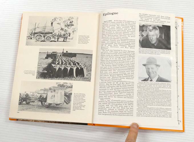 Plain of Contrast. A History of Willowie. Amyton. Booleroo Whim.