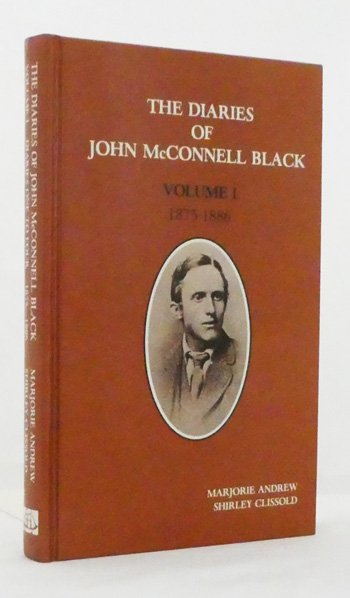 Image for The Diaries of John McConnell Black Volume 1 1875-1886 The Diaries of John McConnell Black Volume 1 1875-1886